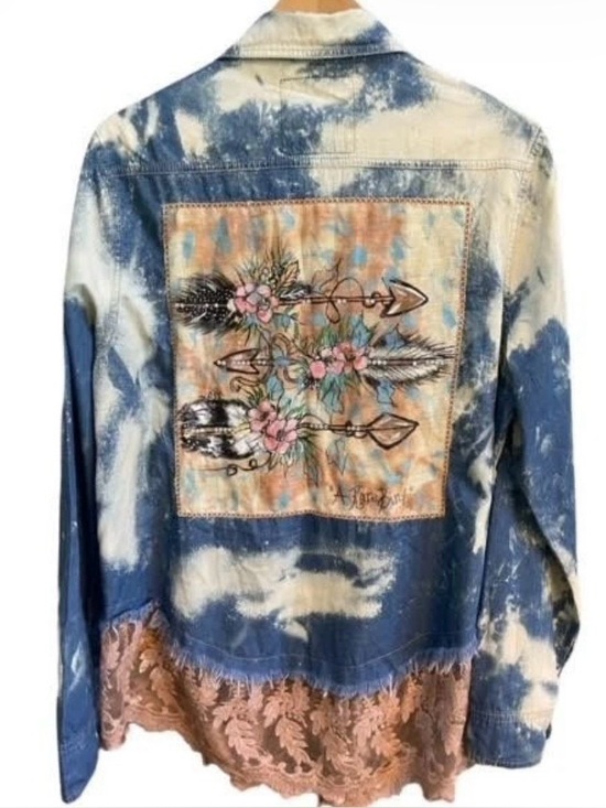 A Rare Bird Tops - A Rare Bird denim shirt